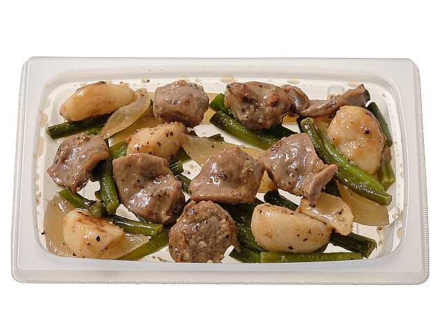 セブン-イレブンの新商品：砂肝とごろごろにんにくの黒胡椒焼き