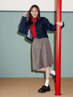 GU、ウォームリブタートルネックT(長袖)商品画像