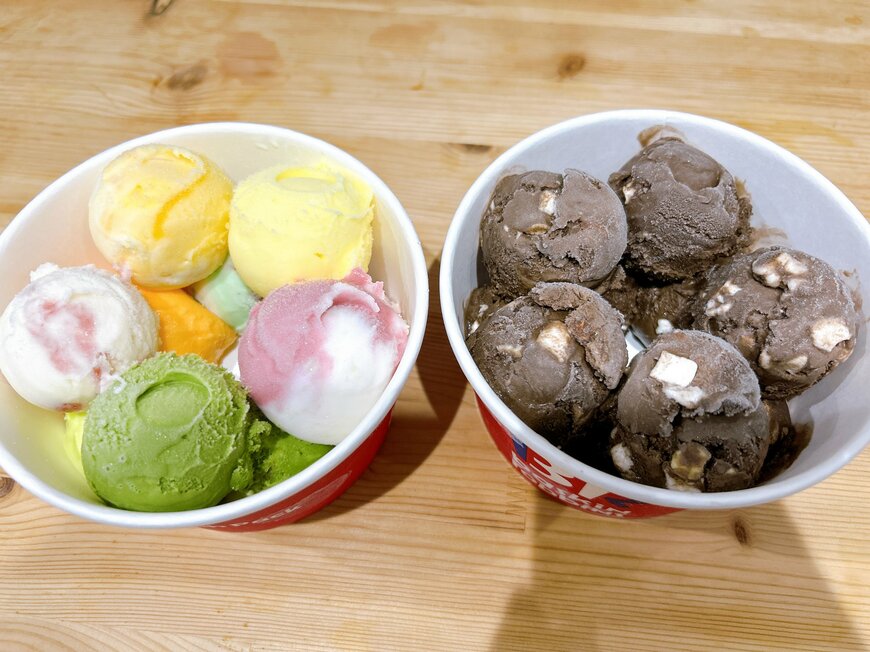 サーティワンアイスクリーム「よくばりフェス」のポップ10