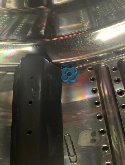 洗濯機の中には…算数用おはじき！