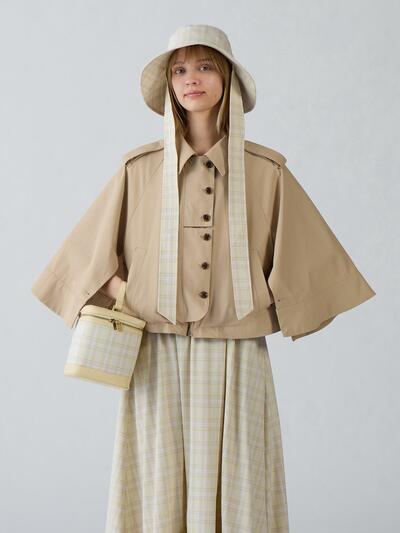 GU、ワイドブリムハット(チェック) by rokh商品画像