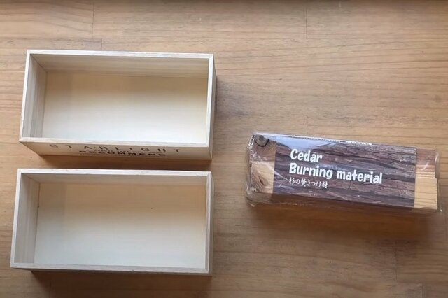 【100均DIY】セリアの「杉の焚きつけ材」とキャンドゥの「木箱」で目からウロコのアイデア満載「スライド式ラック」を簡単DIY！