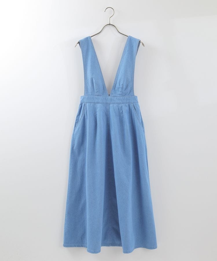 出所：ハニーズオンラインショップ Vネックジャンスカ