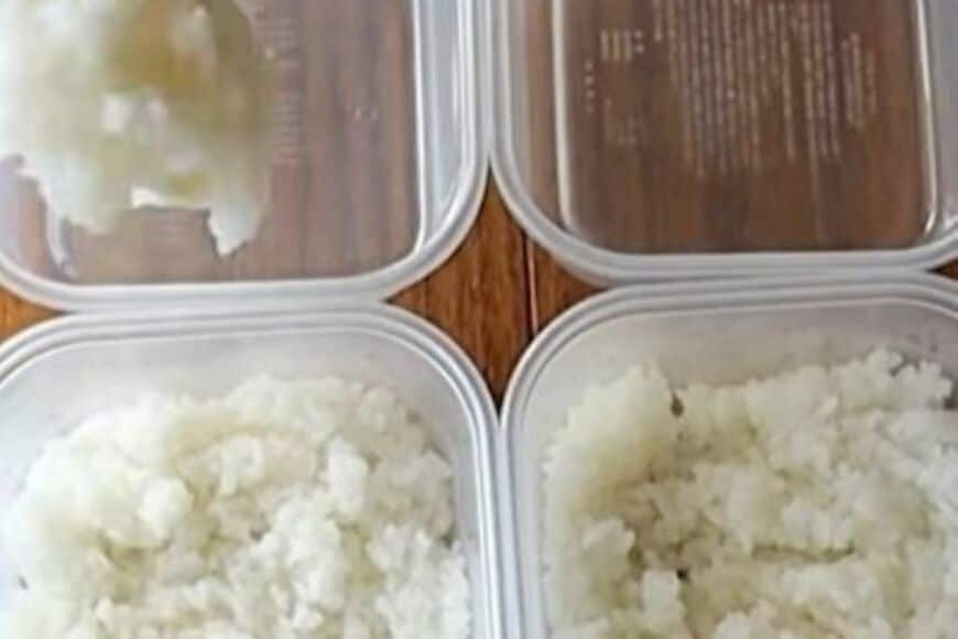 肉と魚のダブルメインで豪華　「5種類のおかず」をご飯の上にのせた【タッパー弁当】がたまらない…