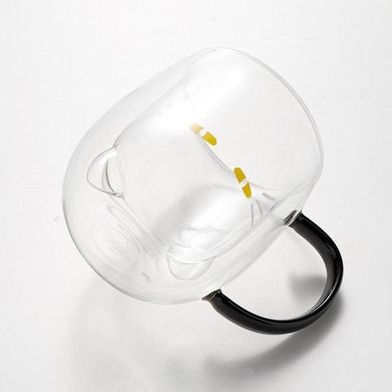 ニトリ、ダブルウォールマグ(デコネコ GM008)商品画像