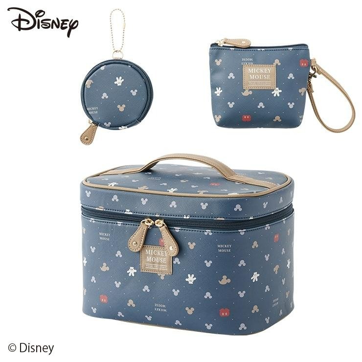 しまむら公式 ポーチ Disney 3点セット【ハッピーバッグ】画像