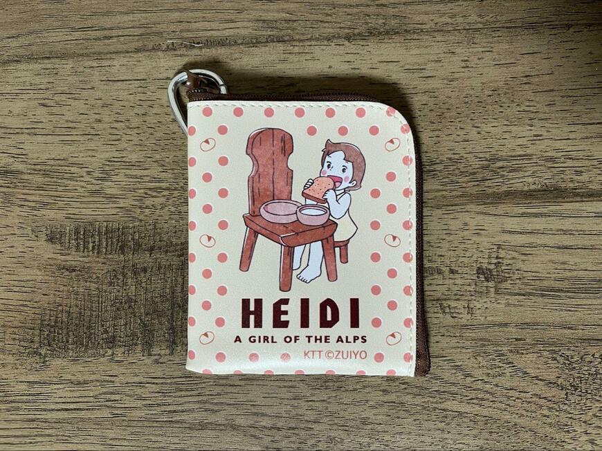 キャンドゥ、【数量限定】アルプスの少女ハイジカラビナ付合皮ポーチハイジ画像