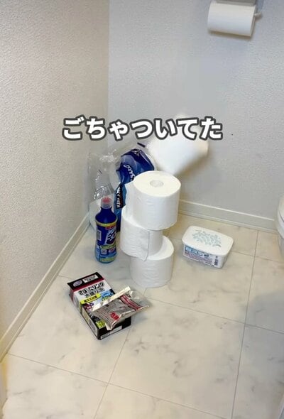 変身前のトイレ回り