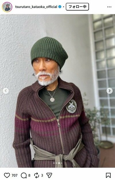 片岡鶴太郎のInstagram投稿