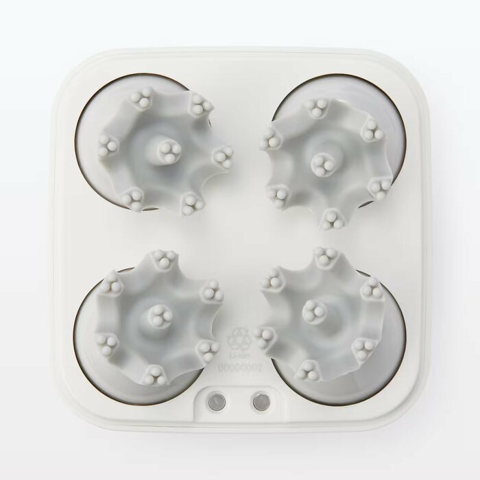 お風呂で使える充電式頭皮ケアブラシ