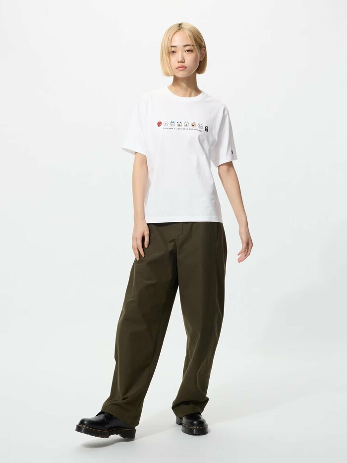 ちいかわ×ナガノのくま UT（ホワイト）