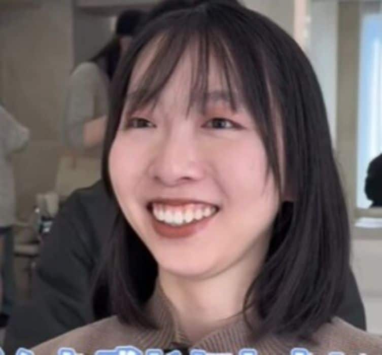 「平行四辺形みたい」髪の流れに悩む女性がばっさりショートに！ふんわりした仕上がりに「良い！めっちゃ良い！」