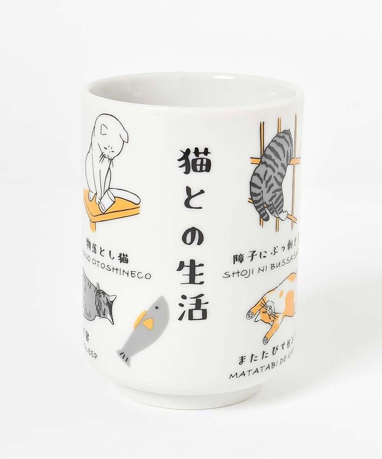 出所：ブルーブルーエ公式　ねこ好きさんのねこ湯呑