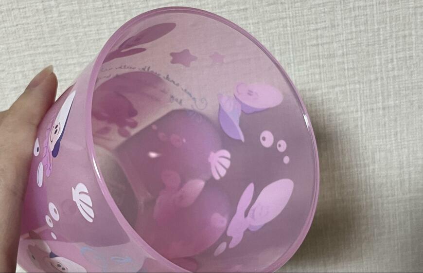 筆者撮影（セリア、コレクションコップ 320ml / オイスター）