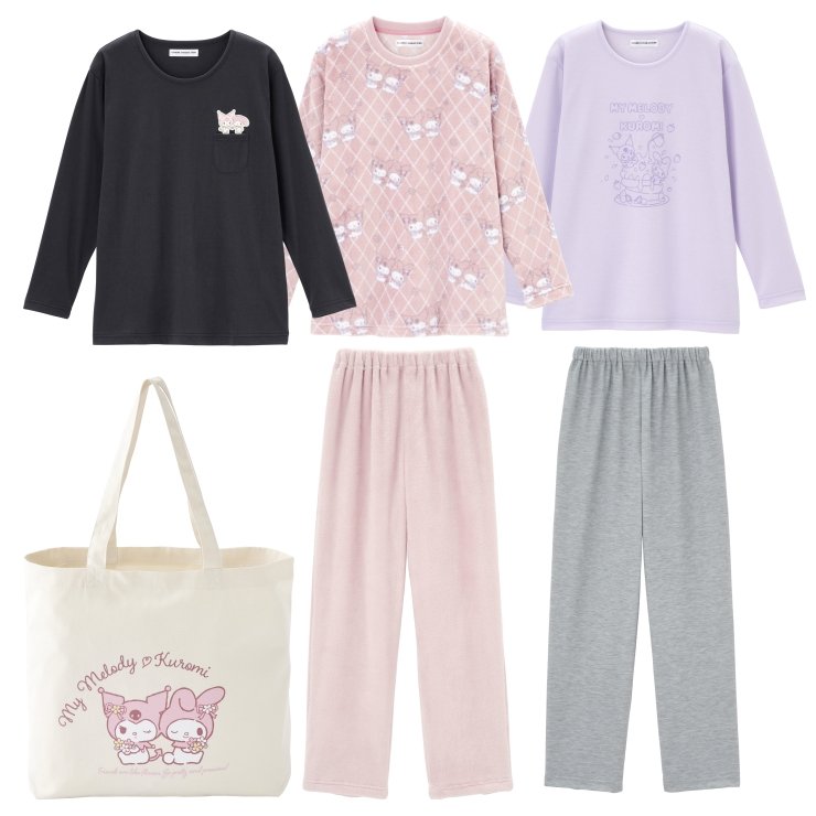 出所：しまむら公式オンラインストア レディース キャラクタールームウェアハッピーバッグ【4点セット】