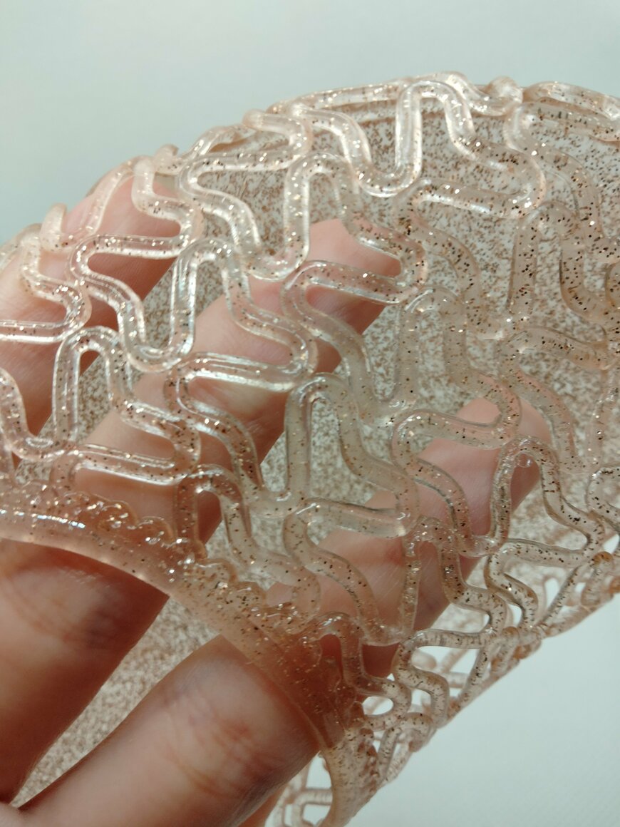 出所：筆者撮影（キャンドゥのクリアフラットミュール）