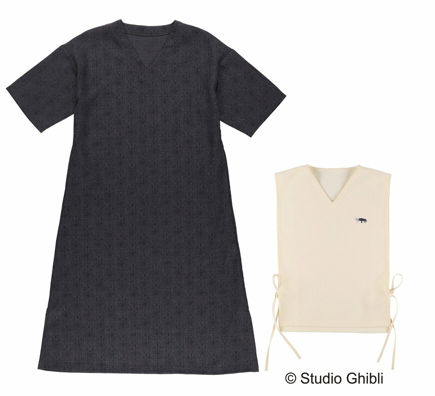 出所：ベネリック株式会社「大人女子向けのスタジオジブリグッズをセレクトした「Donguri Closet」からまるでスタジオジブリ作品の憧れのヒロインになったような気持ちになれるルームウェアとヘアアクセサリーが7月1日より発売」