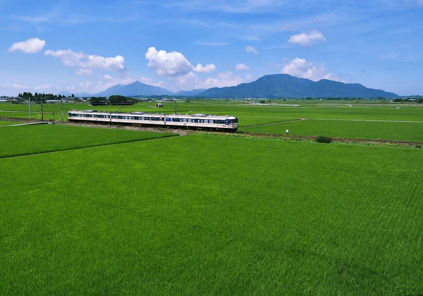 夏の新潟の鉄道写真