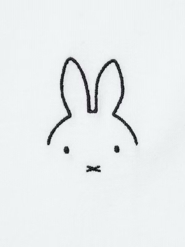 ユニクロ公式　ミッフィー UT／カラー：00 WHITEの画像