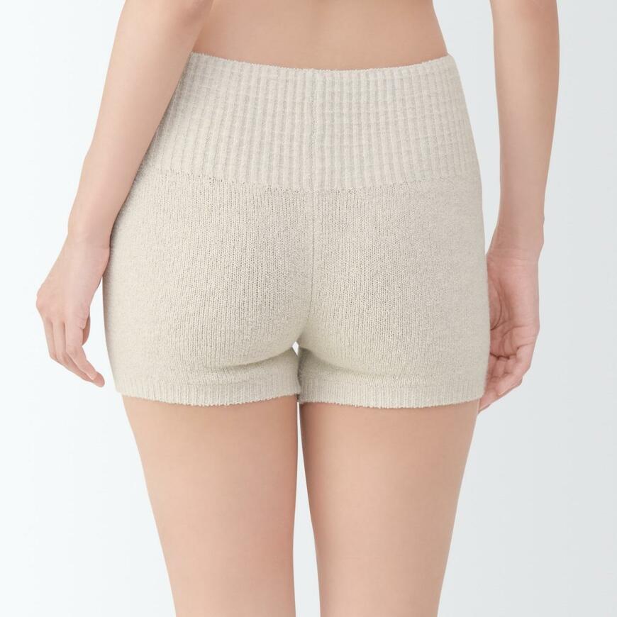 無印良品、コットン混もこもこニットオーバーパンツ商品画像