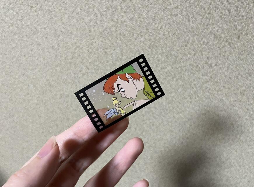 セリア、〈ピーターパン〉フォトグレイ風ステッカー6P画像