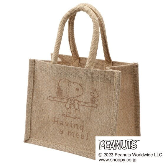ジュートバッグ(スヌーピー yumyum)