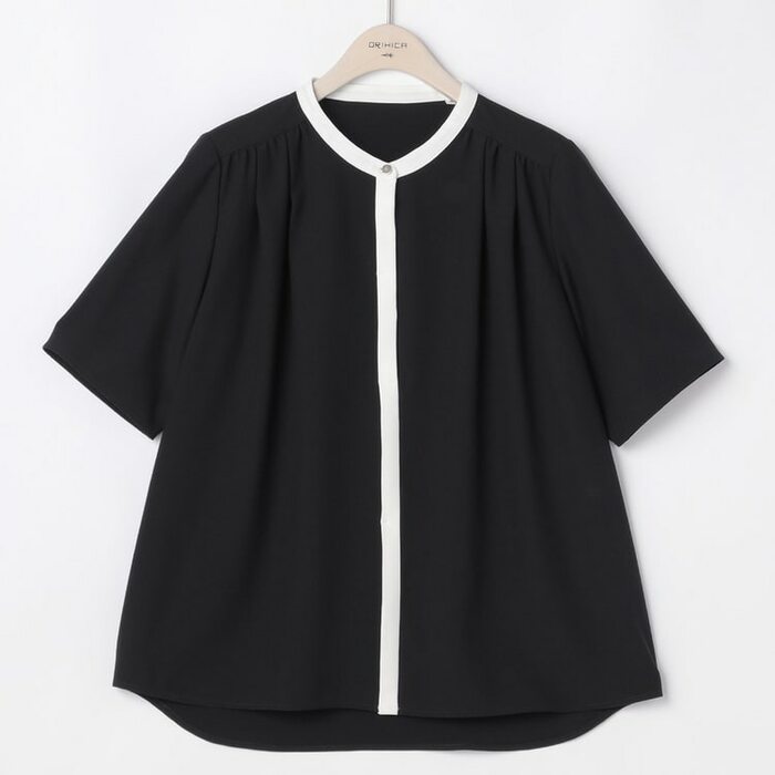 オリヒカ公式　ORIHICA美ラクるブラウス 半袖