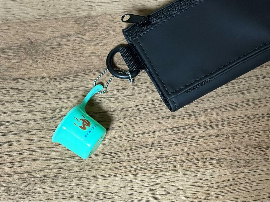 筆者撮影（ダイソー、三つ折り財布）