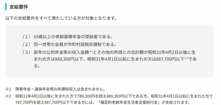 出所：厚生労働省「年金生活者支援給付金制度について」