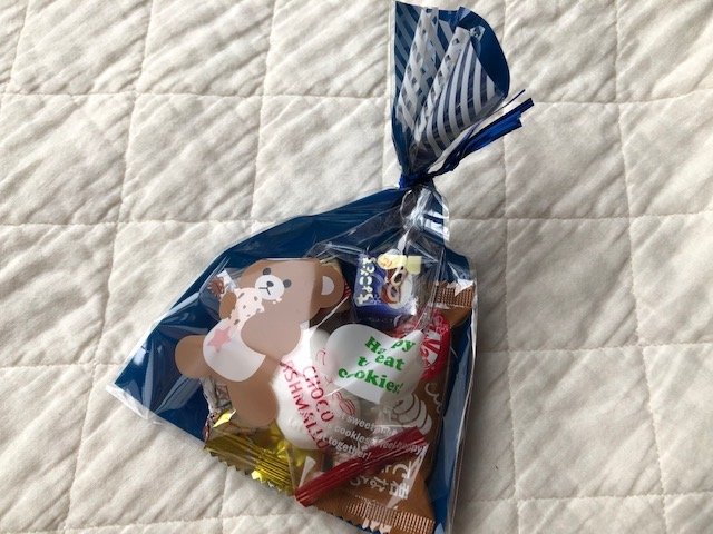 「義理チョコパック」完成！（筆者撮影）