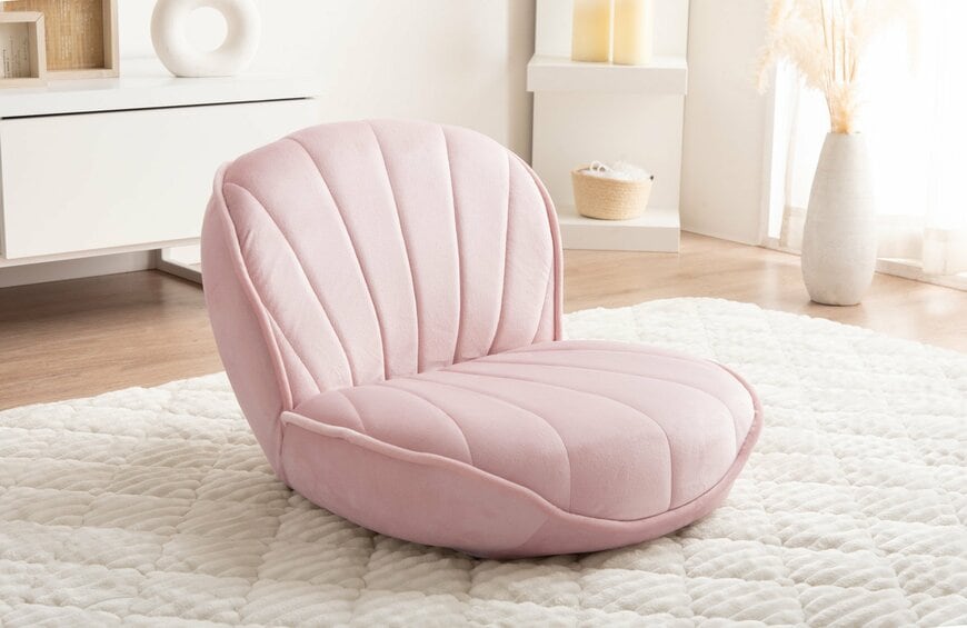 出所：「「大人可愛いだけじゃない！」シェル型座椅子が登場【2024新生活】女性の一人暮らしにベストマッチ！ 」PR TIMES