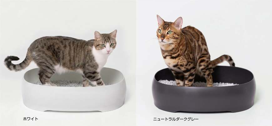 株式会社リッチェル　ラプレ シームレスネコトイレの画像