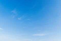 強風警報が出ている空を見上げたら…偶然現れた珍光景に「どゆこと？」「書道で書く字みたい」と16万いいね