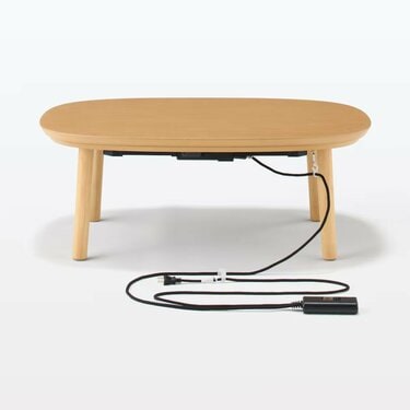ちょうどいい！」無印良品〈ローテーブルになるこたつ〉で冬もぬくぬく