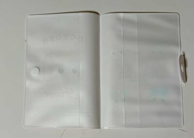 キャンドゥ、ほっぺちゃんのお薬手帳ケース筆者撮影写真