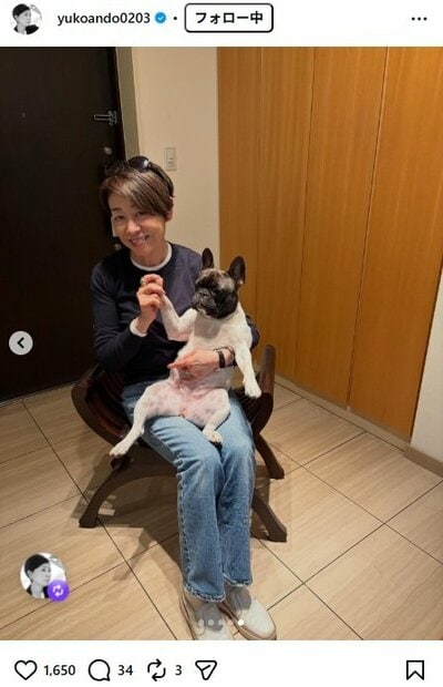 安藤優子のInstagram 投稿