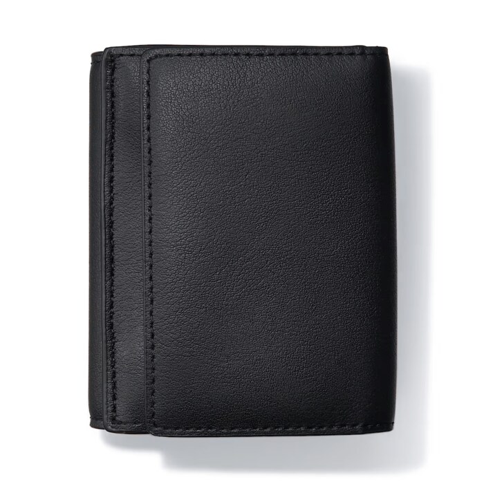 植物由来の原料を使った　三つ折り財布