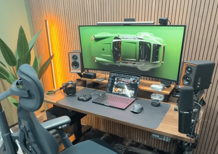 【デスクツアー】「新年度に真似したい！」30代パパが100万円以上かけて作った理想の部屋→気分がアガる＆実用性抜群のアイテムが参考になりすぎる！