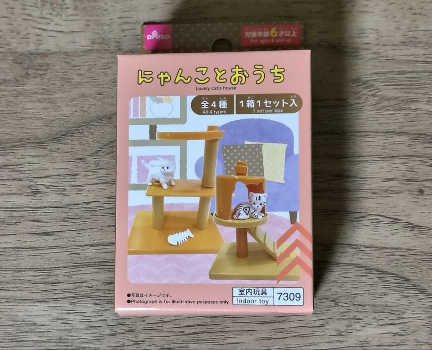 筆者撮影（ダイソー、にゃんことおうち）