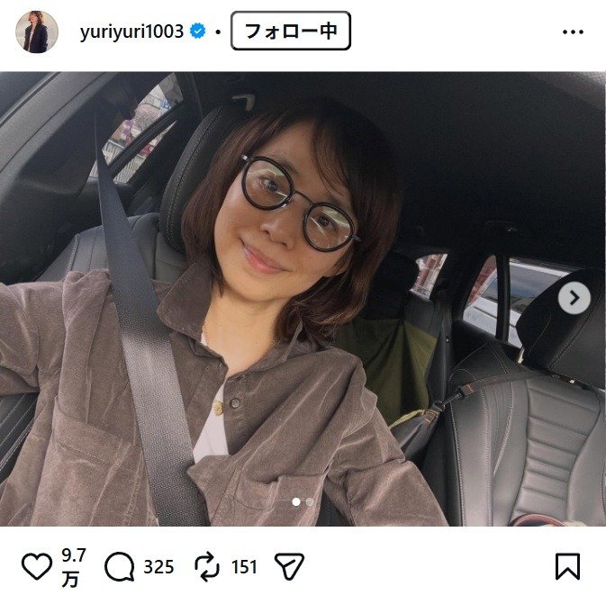 出所：石田ゆり子のInstagram（＠yuriyuri1003）　参照日：2026年4月6日