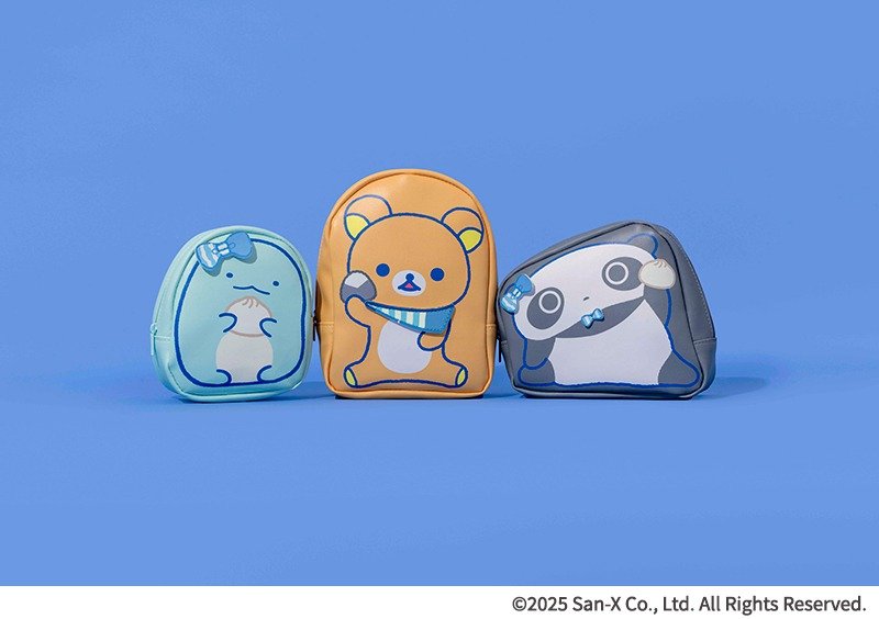 株式会社ローソン　キャラポーチBOOK　リラックマ／すみっコぐらし／たれぱんだ