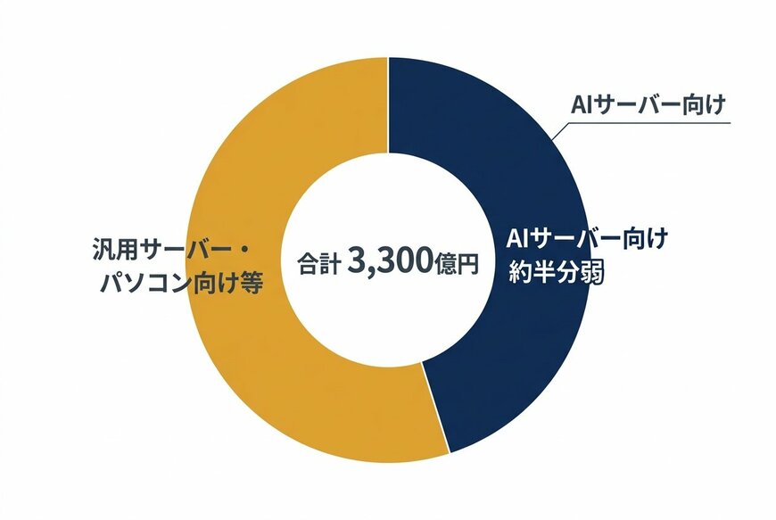 電子セグメントの26年度売上見通し
