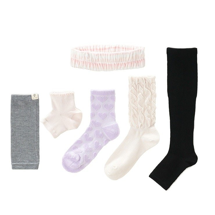 しまむら、辻希美さんコラボソックス6点セット