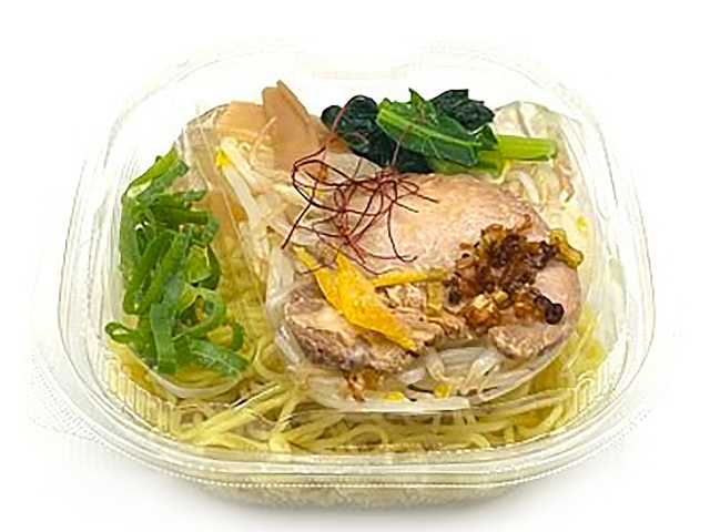 セブン-イレブンの新商品：スープを味わう冷し塩ラーメン