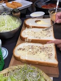 【ボリューム満点弁当】3種のサンドイッチの具材が盛り盛りで美味しそう！たっぷり詰まった断面もたまらない！