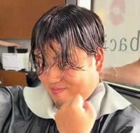 【大変身】“鼻先まで伸びた前髪”をバッサリ切りたい男性→短髪にした結果…“あれ？短髪似合い過ぎた？”の仕上がりに何度も頷く