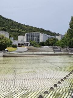 「オシャレなタイル」の正体はホタテの貝殻100万枚 兵庫県淡路島で撮影された1枚に反響