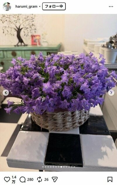 栗原はるみのInstagram投稿