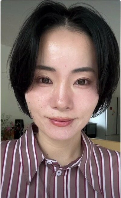仕上がりのアフターカット
