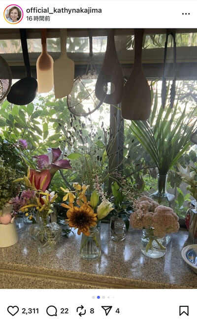 キャシー中島のInstagram投稿